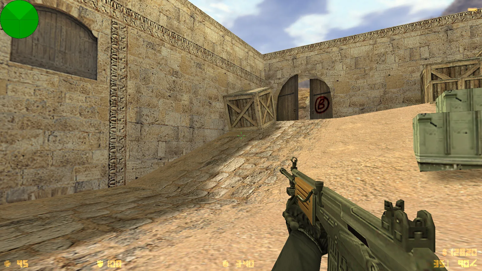 Скриншот  CS 1.6 Lant Final сборка: версии и года, 5 аддонов, оптимизированный config.cfg, русские ники и онлайн 250+ серверов