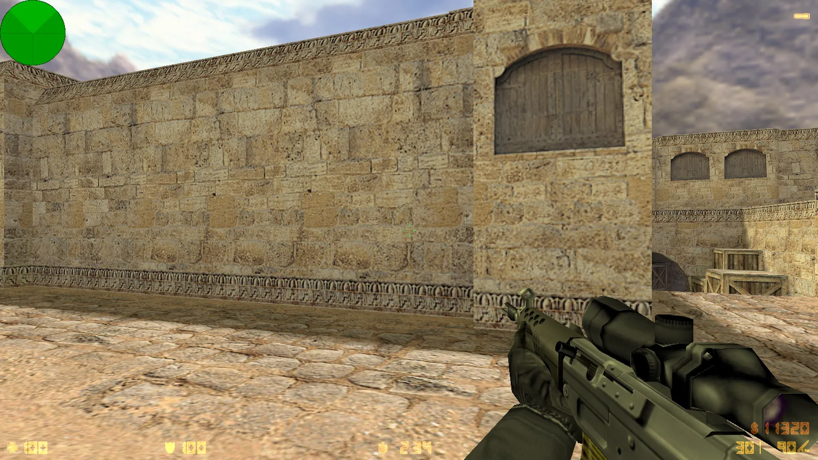 Скриншот  CS 1.6 Lant Final сборка: версии и года, 5 аддонов, оптимизированный config.cfg, русские ники и онлайн 250+ серверов