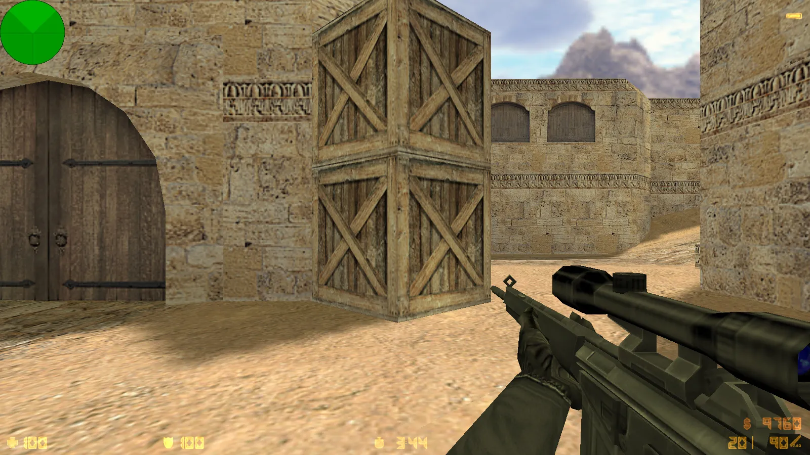 Скриншот  CS 1.6 Lant Final сборка: версии и года, 5 аддонов, оптимизированный config.cfg, русские ники и онлайн 250+ серверов