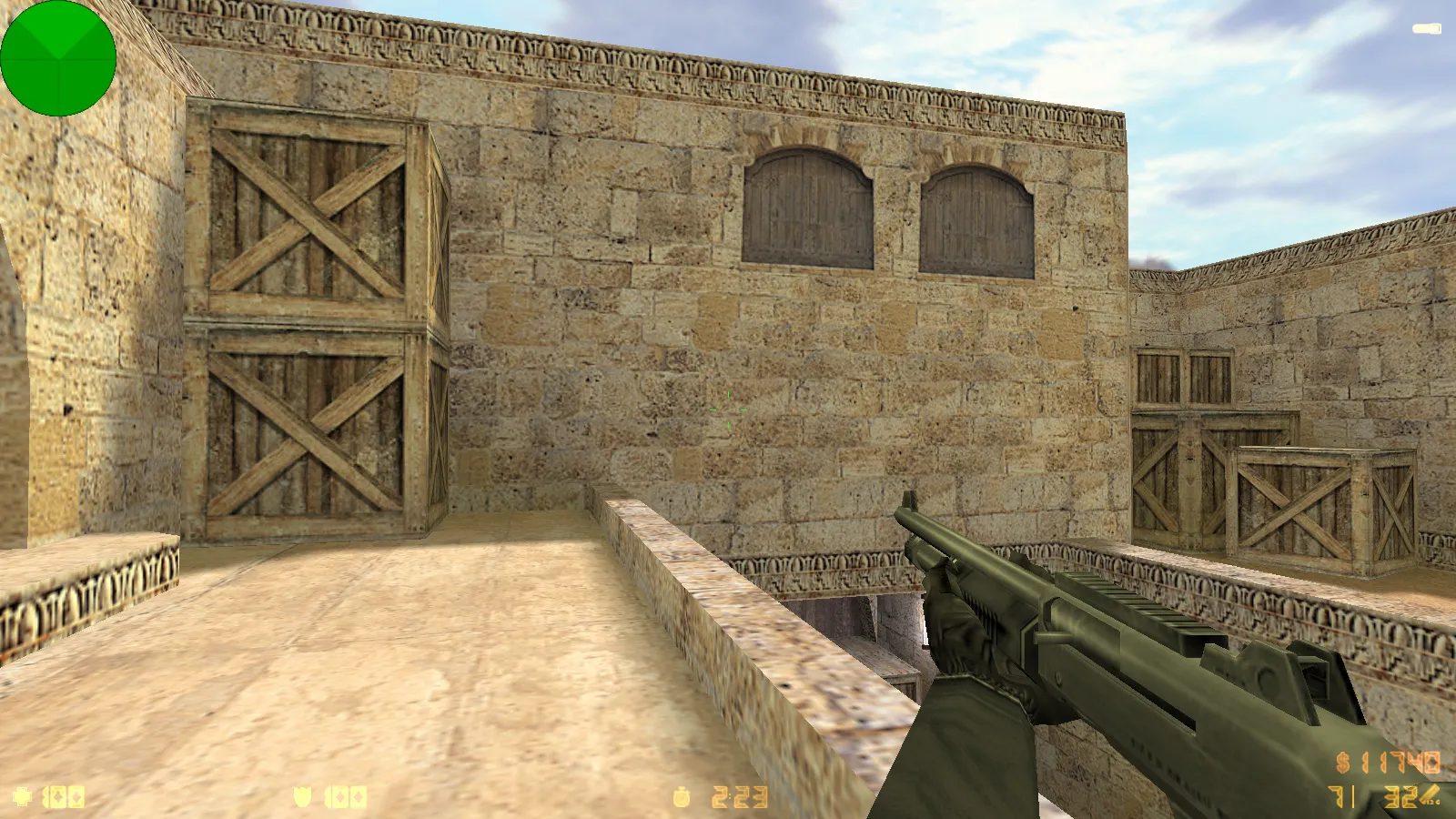 Скриншот  CS 1.6 Lant Final сборка: версии и года, 5 аддонов, оптимизированный config.cfg, русские ники и онлайн 250+ серверов