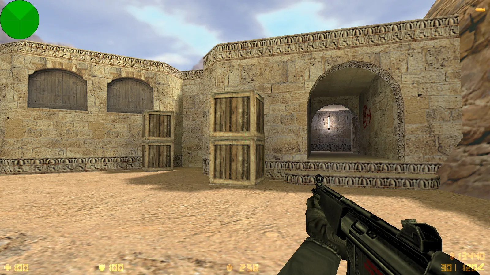 Скриншот  CS 1.6 Lant Final сборка: версии и года, 5 аддонов, оптимизированный config.cfg, русские ники и онлайн 250+ серверов