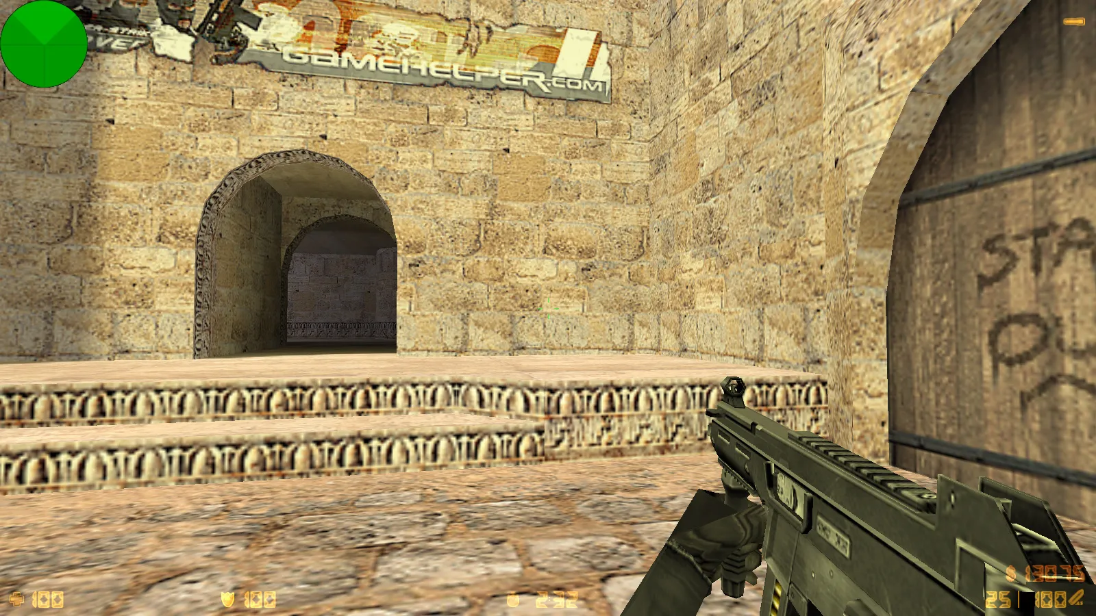 Скриншот  CS 1.6 Lant Final сборка: версии и года, 5 аддонов, оптимизированный config.cfg, русские ники и онлайн 250+ серверов