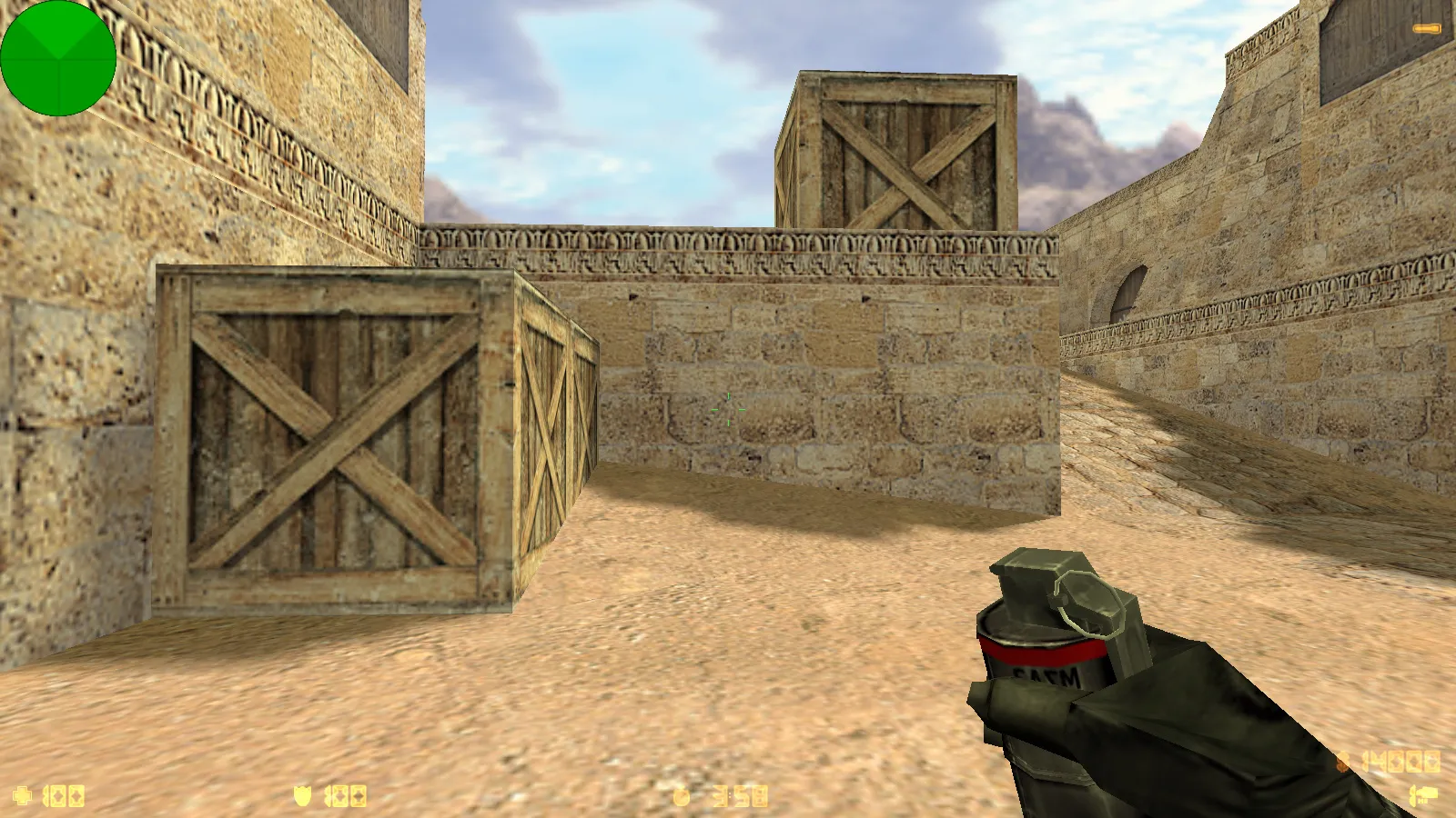 Скриншот  CS 1.6 Lant Final сборка: версии и года, 5 аддонов, оптимизированный config.cfg, русские ники и онлайн 250+ серверов