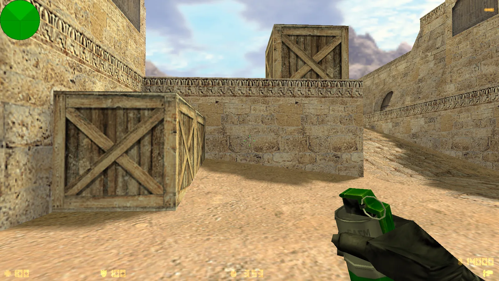 Скриншот  CS 1.6 Lant Final сборка: версии и года, 5 аддонов, оптимизированный config.cfg, русские ники и онлайн 250+ серверов