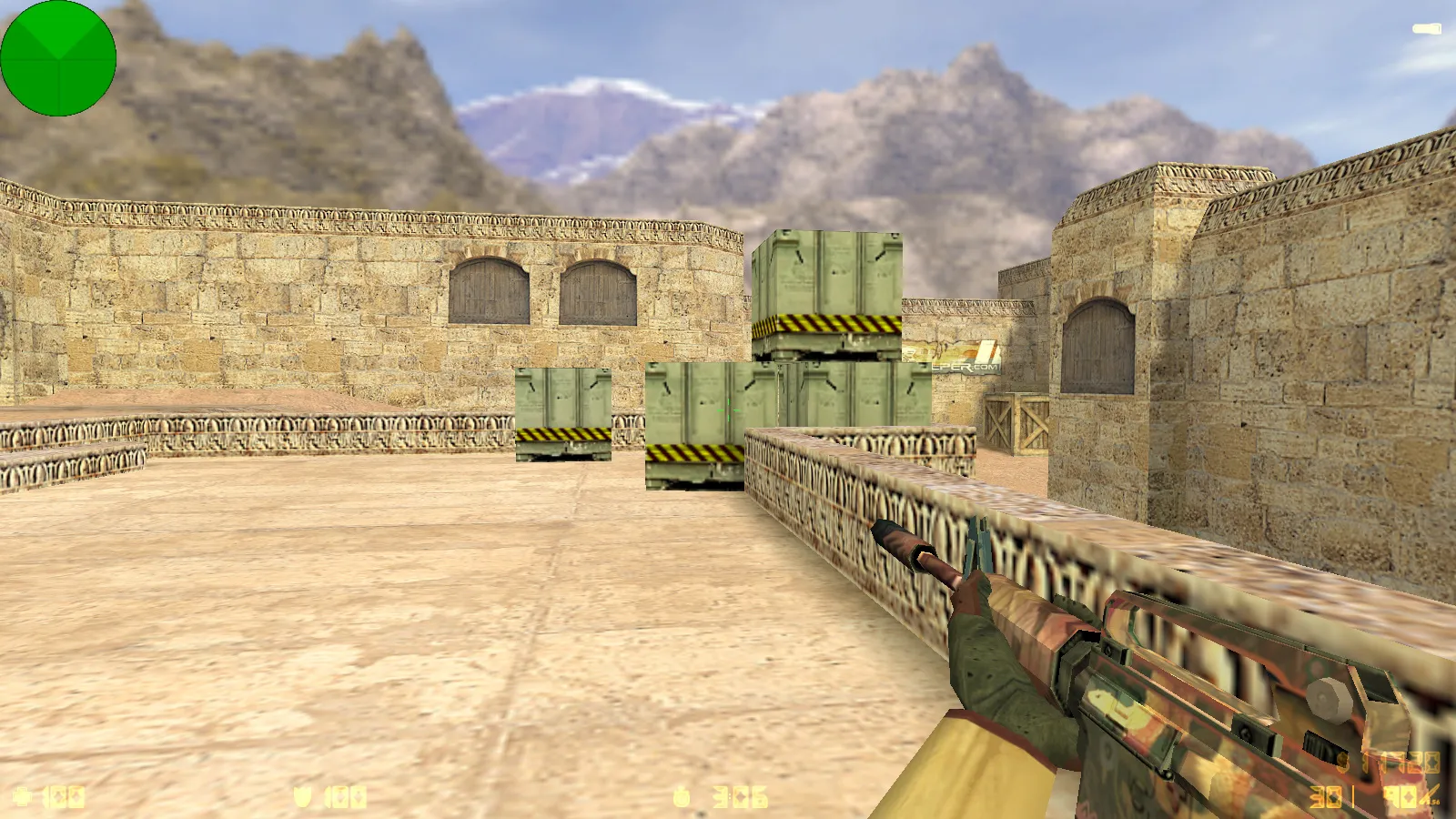 Скриншот CS 1.6 от Layt1s: блогерская сборка с 6 улучшениями, скины оружия, цветные модели, темное меню и оптимизированный конфиг