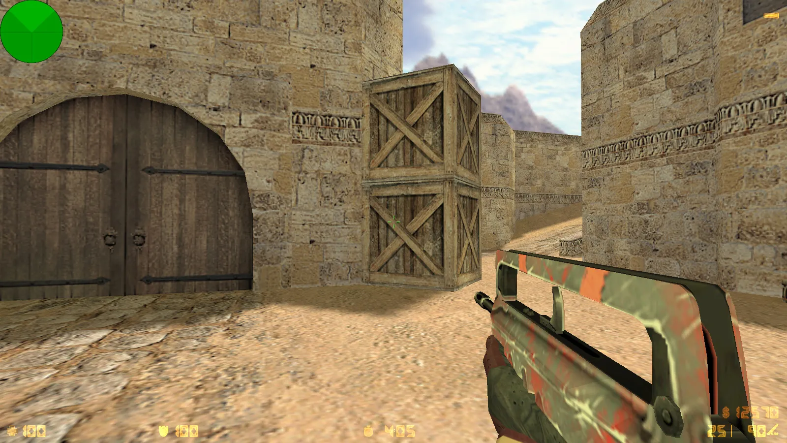 Скриншот  CS 1.6 от Layt1s: блогерская сборка с 6 улучшениями, скины оружия, цветные модели, темное меню и оптимизированный конфиг