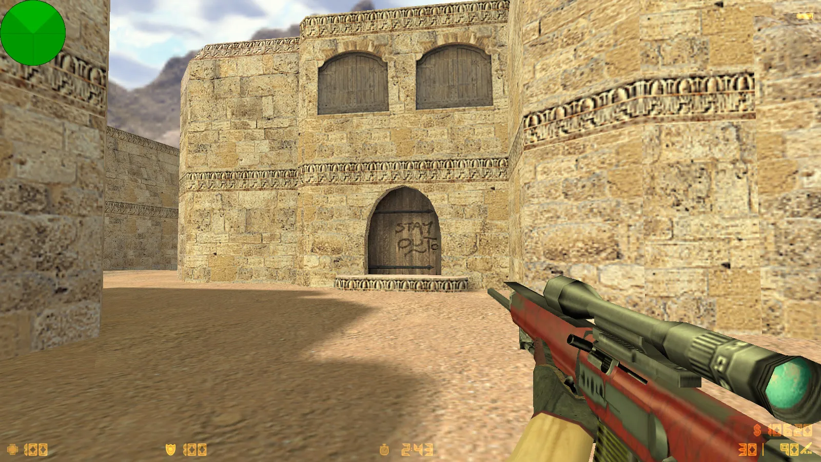 Скриншот  CS 1.6 от Layt1s: блогерская сборка с 6 улучшениями, скины оружия, цветные модели, темное меню и оптимизированный конфиг