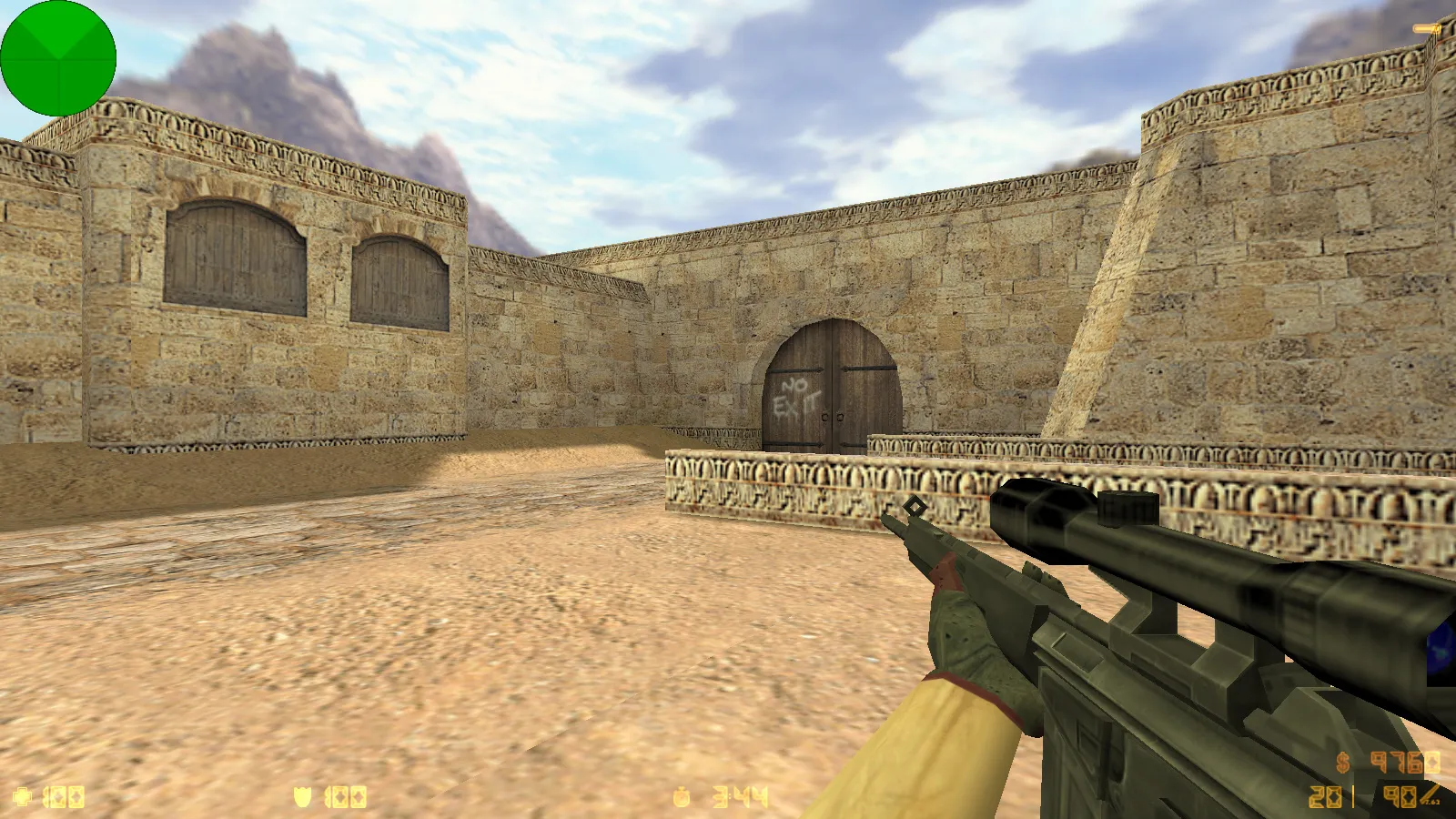 Скриншот  CS 1.6 от Layt1s: блогерская сборка с 6 улучшениями, скины оружия, цветные модели, темное меню и оптимизированный конфиг