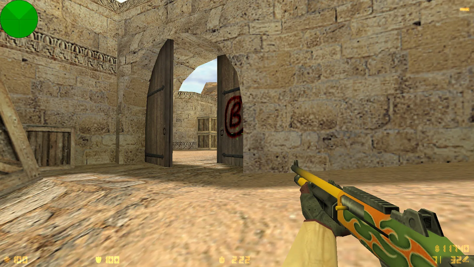 Скриншот  CS 1.6 от Layt1s: блогерская сборка с 6 улучшениями, скины оружия, цветные модели, темное меню и оптимизированный конфиг