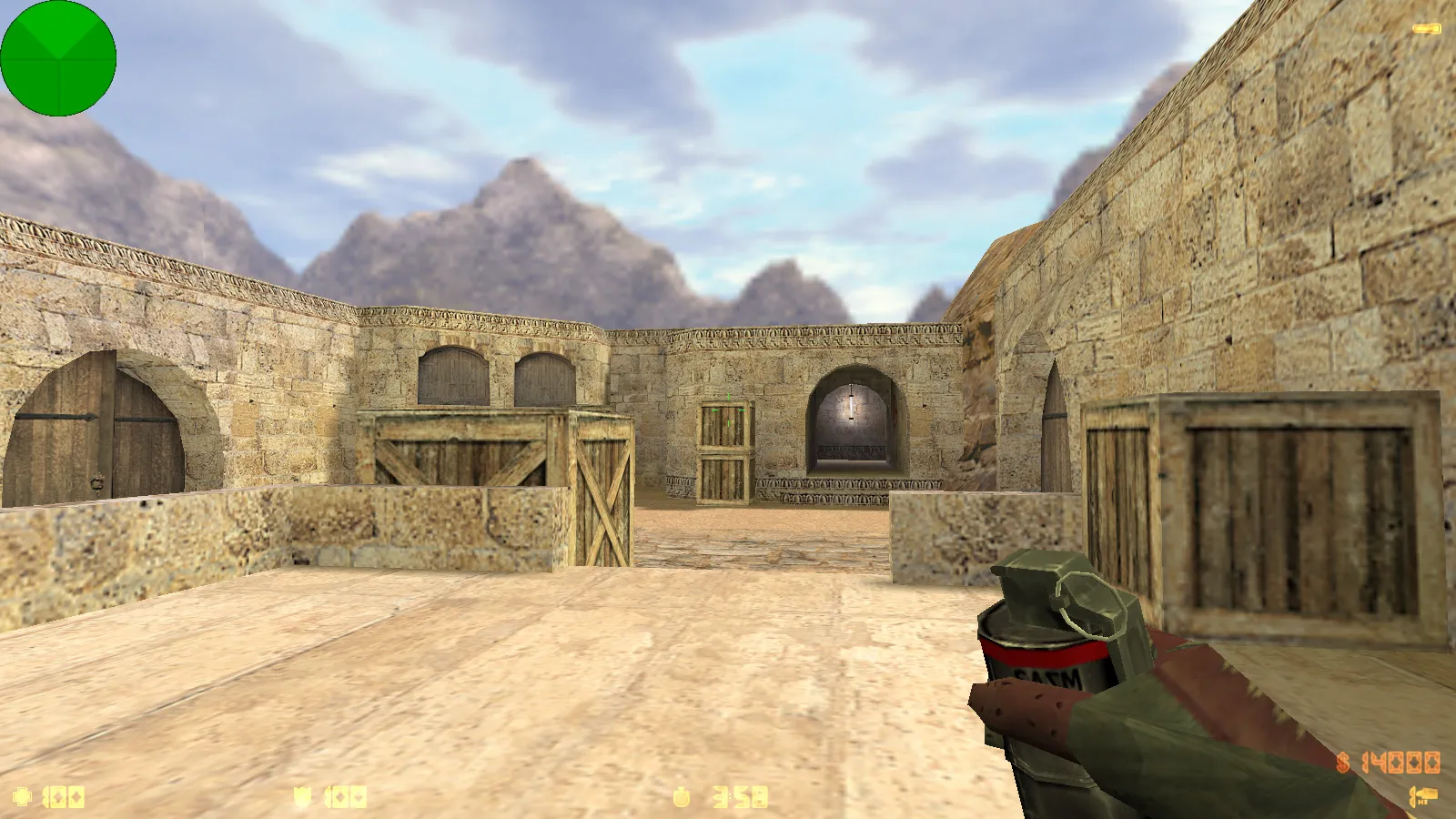 Скриншот  CS 1.6 от Layt1s: блогерская сборка с 6 улучшениями, скины оружия, цветные модели, темное меню и оптимизированный конфиг