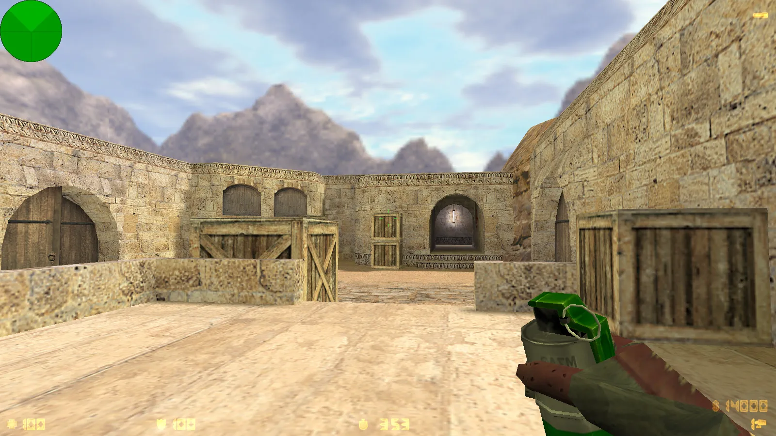 Скриншот  CS 1.6 от Layt1s: блогерская сборка с 6 улучшениями, скины оружия, цветные модели, темное меню и оптимизированный конфиг