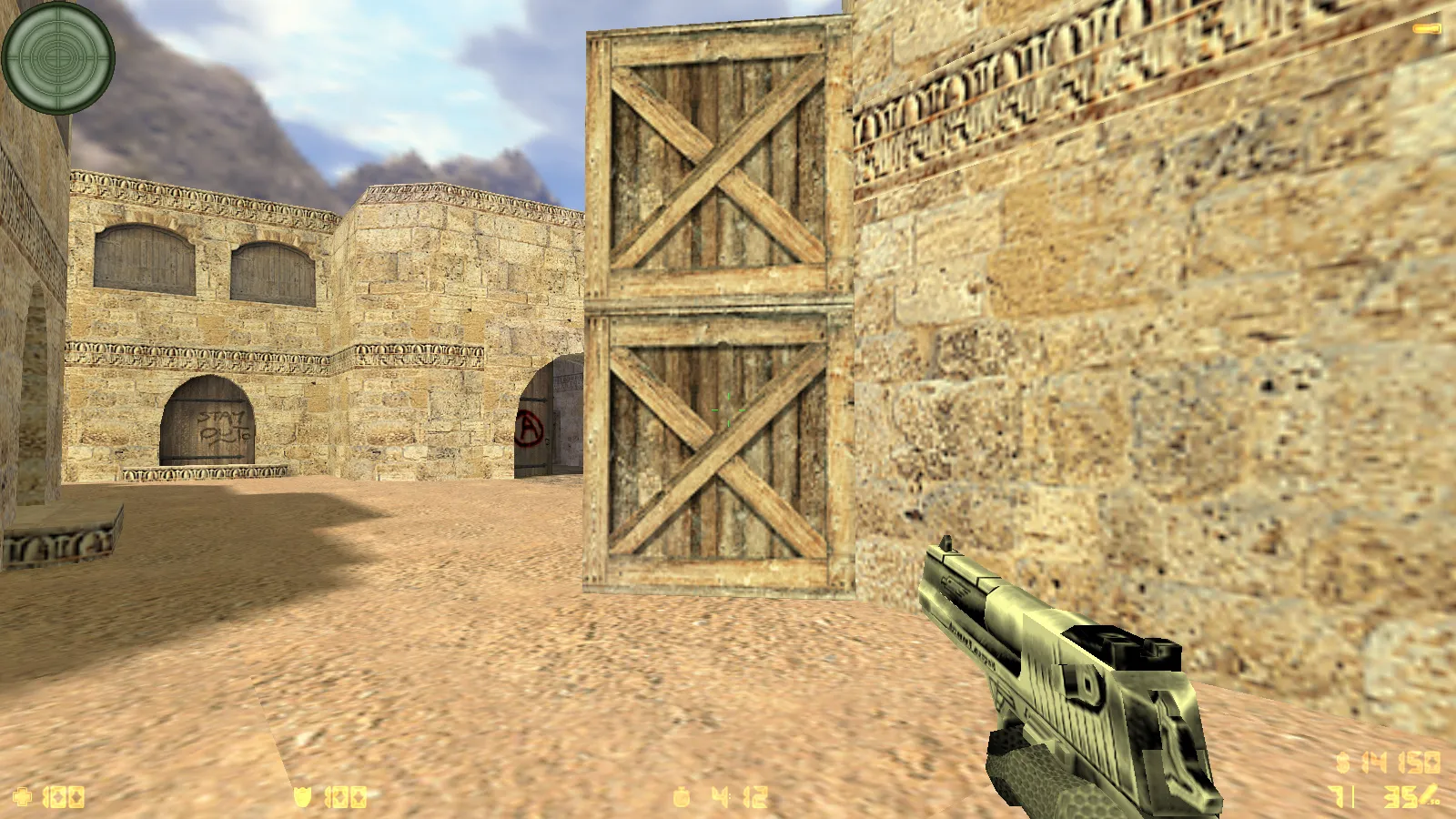 Скриншот  CS 1.6 Legends 2019: сборка 2019 с улучшенными моделями оружия, звуками, радаром и оптимизированным конфигом