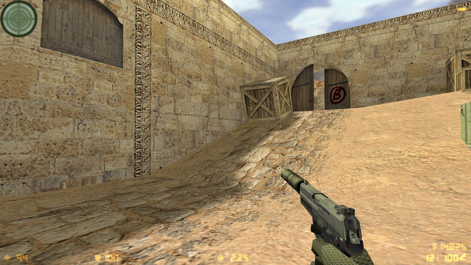 Скриншот  CS 1.6 Legends 2019: сборка 2019 с улучшенными моделями оружия, звуками, радаром и оптимизированным конфигом