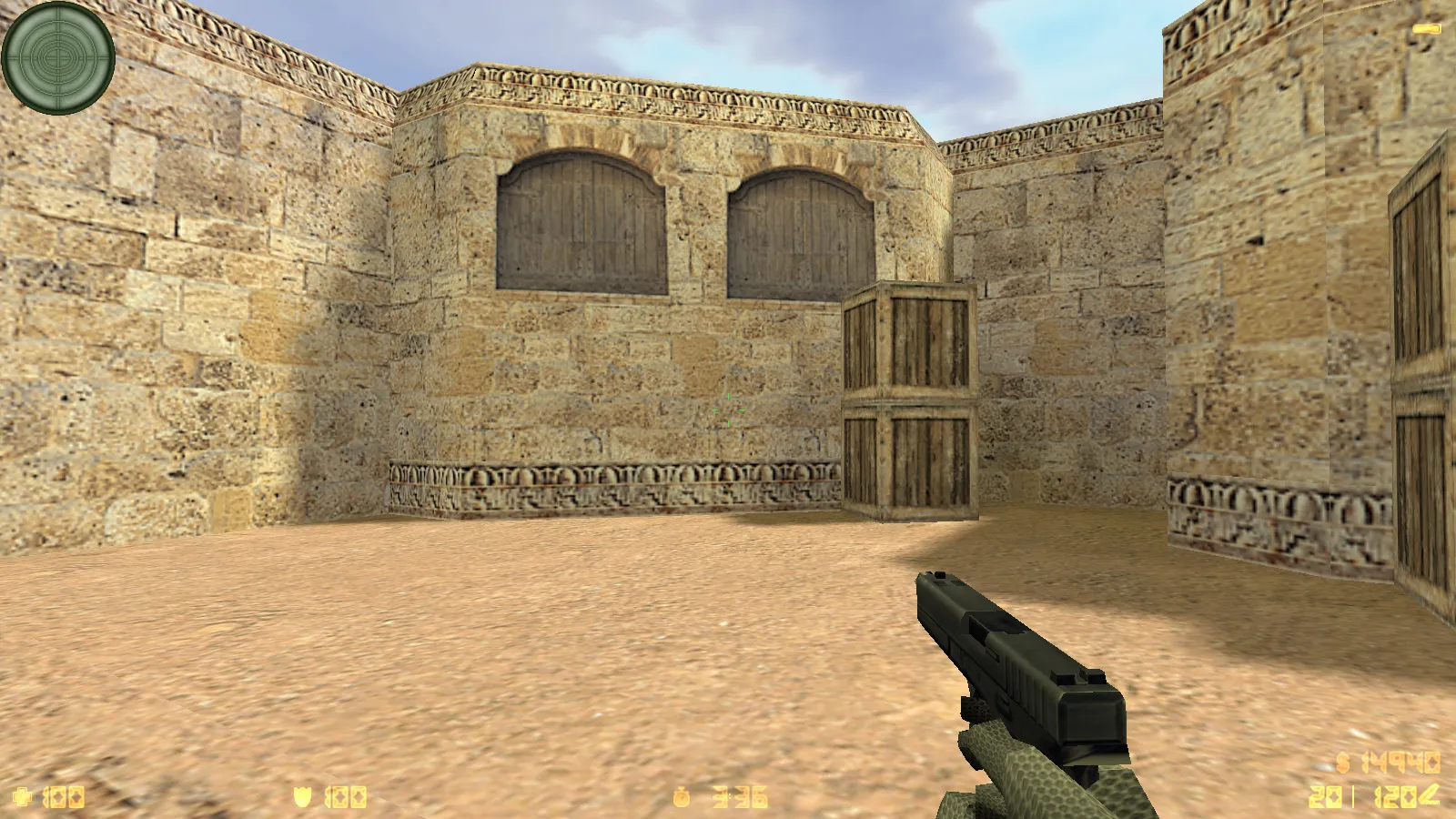 Скриншот  CS 1.6 Legends 2019: сборка 2019 с улучшенными моделями оружия, звуками, радаром и оптимизированным конфигом