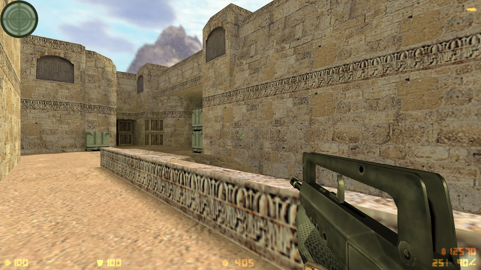 Скриншот  CS 1.6 Legends 2019: сборка 2019 с улучшенными моделями оружия, звуками, радаром и оптимизированным конфигом