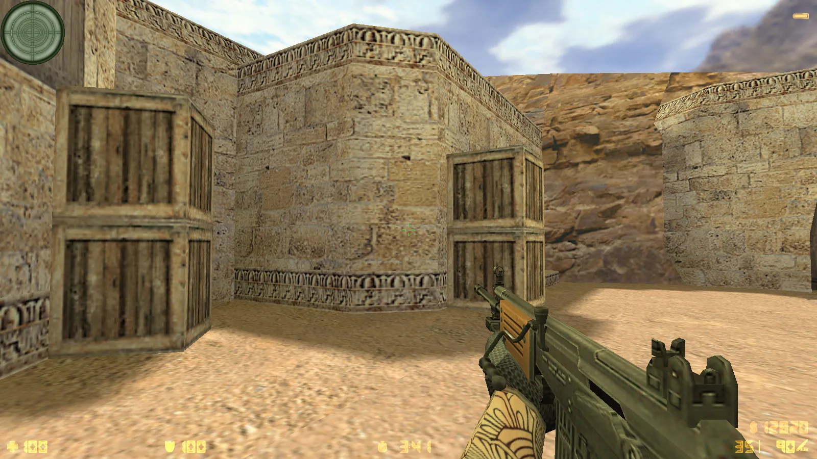 Скриншот  CS 1.6 Legends 2019: сборка 2019 с улучшенными моделями оружия, звуками, радаром и оптимизированным конфигом