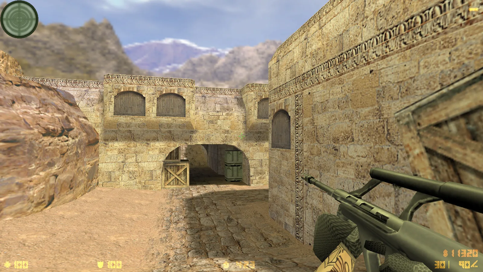 Скриншот  CS 1.6 Legends 2019: сборка 2019 с улучшенными моделями оружия, звуками, радаром и оптимизированным конфигом