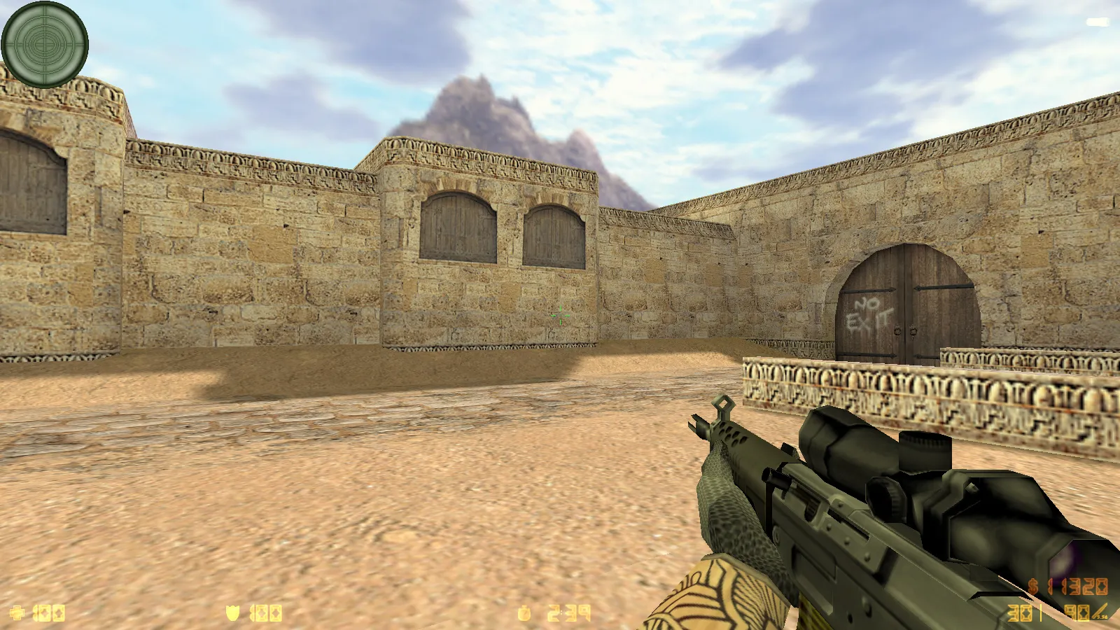 Скриншот  CS 1.6 Legends 2019: сборка 2019 с улучшенными моделями оружия, звуками, радаром и оптимизированным конфигом