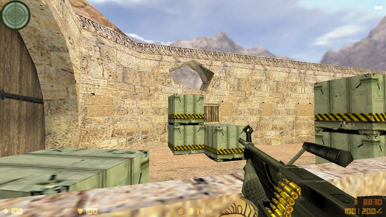 Скриншот  CS 1.6 Legends 2019: сборка 2019 с улучшенными моделями оружия, звуками, радаром и оптимизированным конфигом