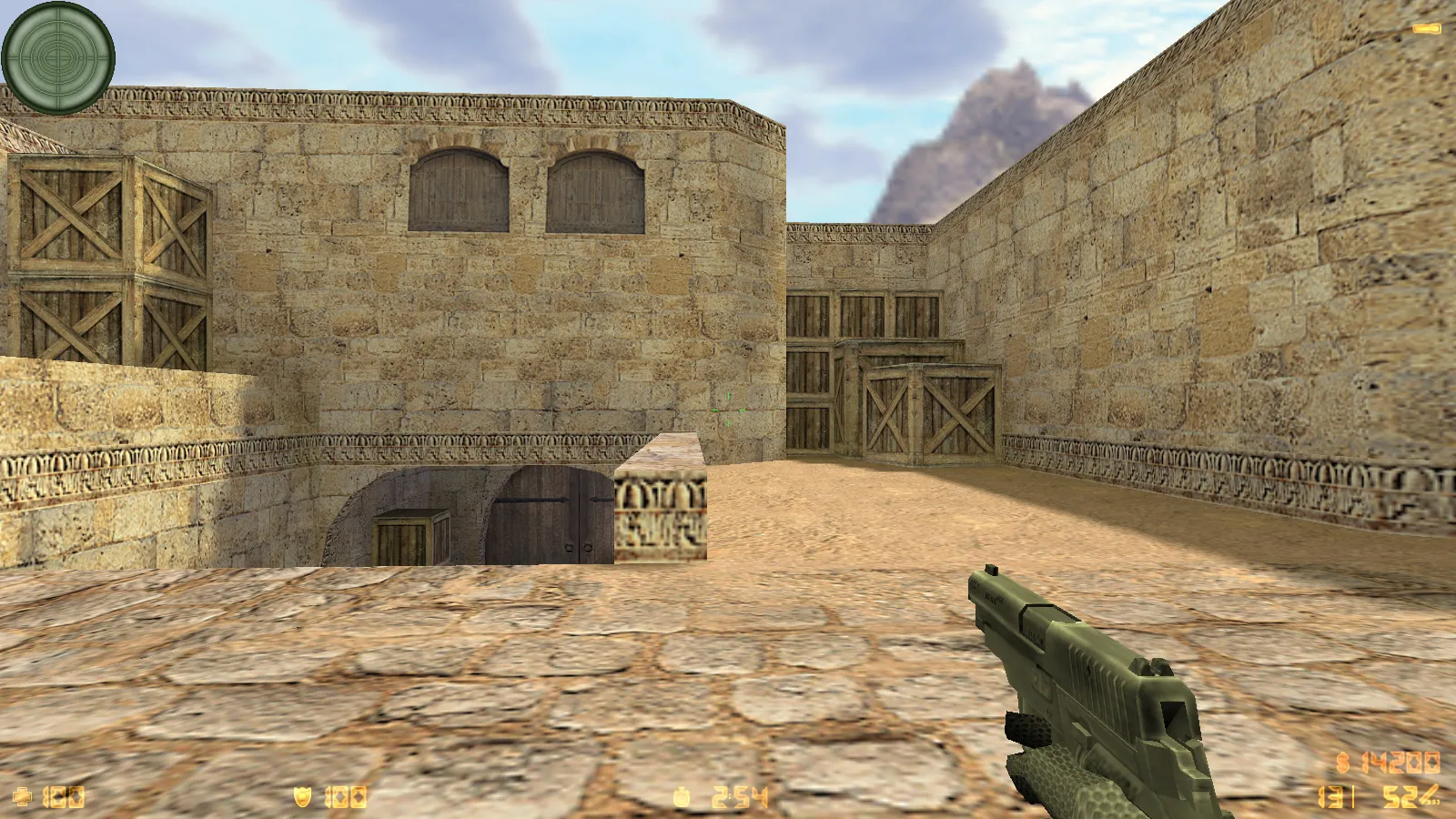 Скриншот  CS 1.6 Legends 2019: сборка 2019 с улучшенными моделями оружия, звуками, радаром и оптимизированным конфигом