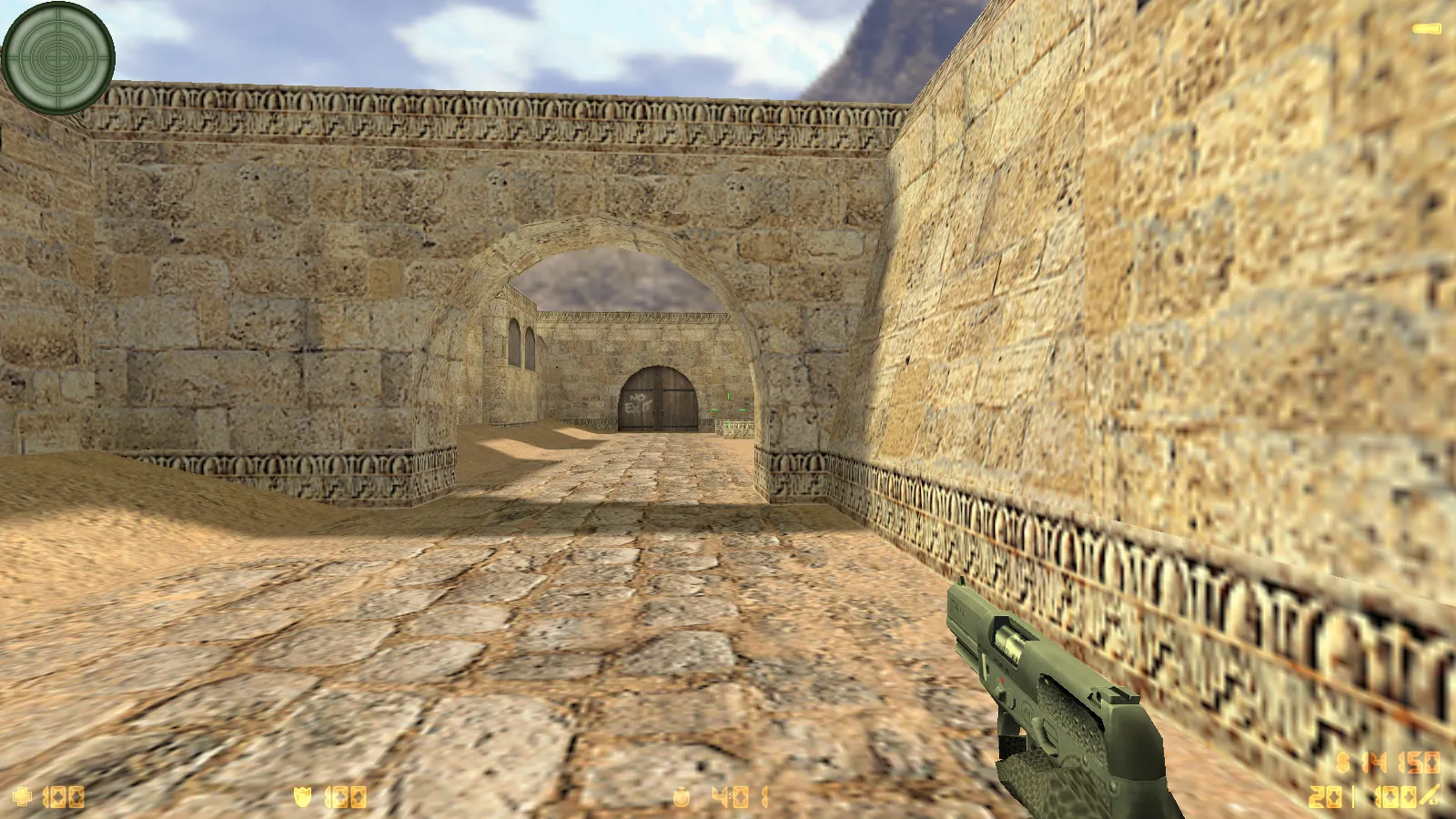 Скриншот  CS 1.6 Legends 2019: сборка 2019 с улучшенными моделями оружия, звуками, радаром и оптимизированным конфигом