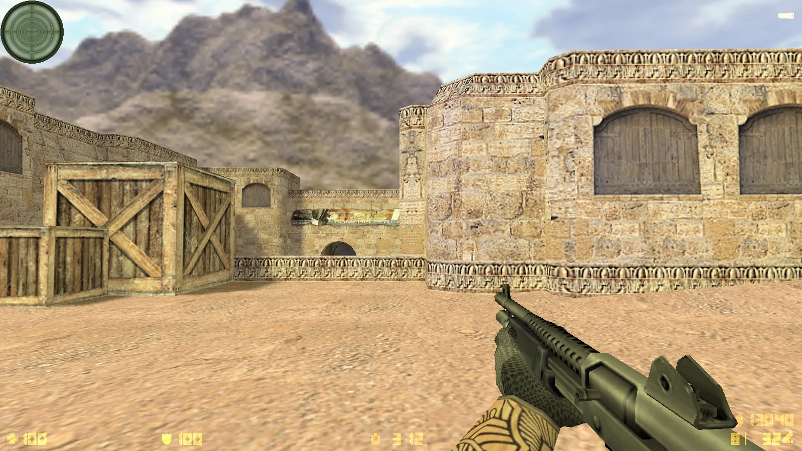 Скриншот  CS 1.6 Legends 2019: сборка 2019 с улучшенными моделями оружия, звуками, радаром и оптимизированным конфигом