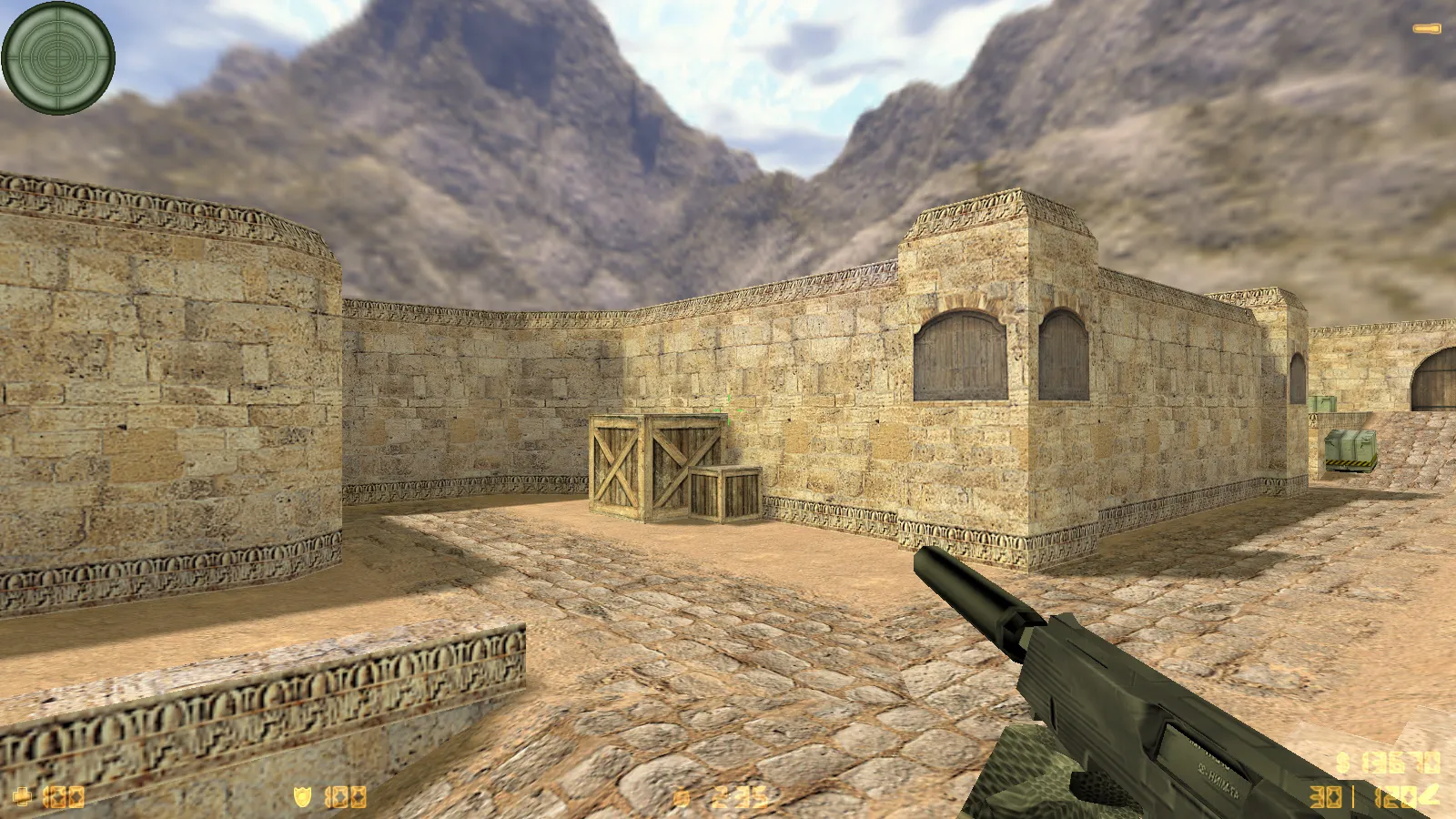 Скриншот  CS 1.6 Legends 2019: сборка 2019 с улучшенными моделями оружия, звуками, радаром и оптимизированным конфигом