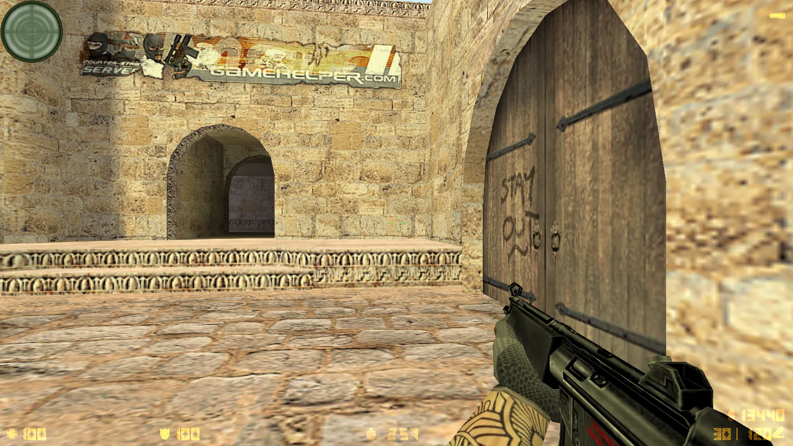 Скриншот  CS 1.6 Legends 2019: сборка 2019 с улучшенными моделями оружия, звуками, радаром и оптимизированным конфигом