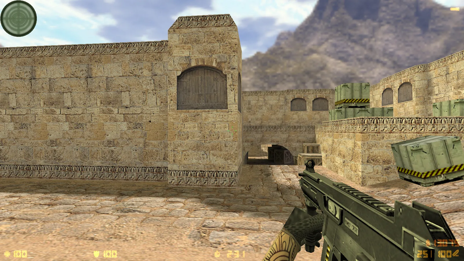 Скриншот  CS 1.6 Legends 2019: сборка 2019 с улучшенными моделями оружия, звуками, радаром и оптимизированным конфигом