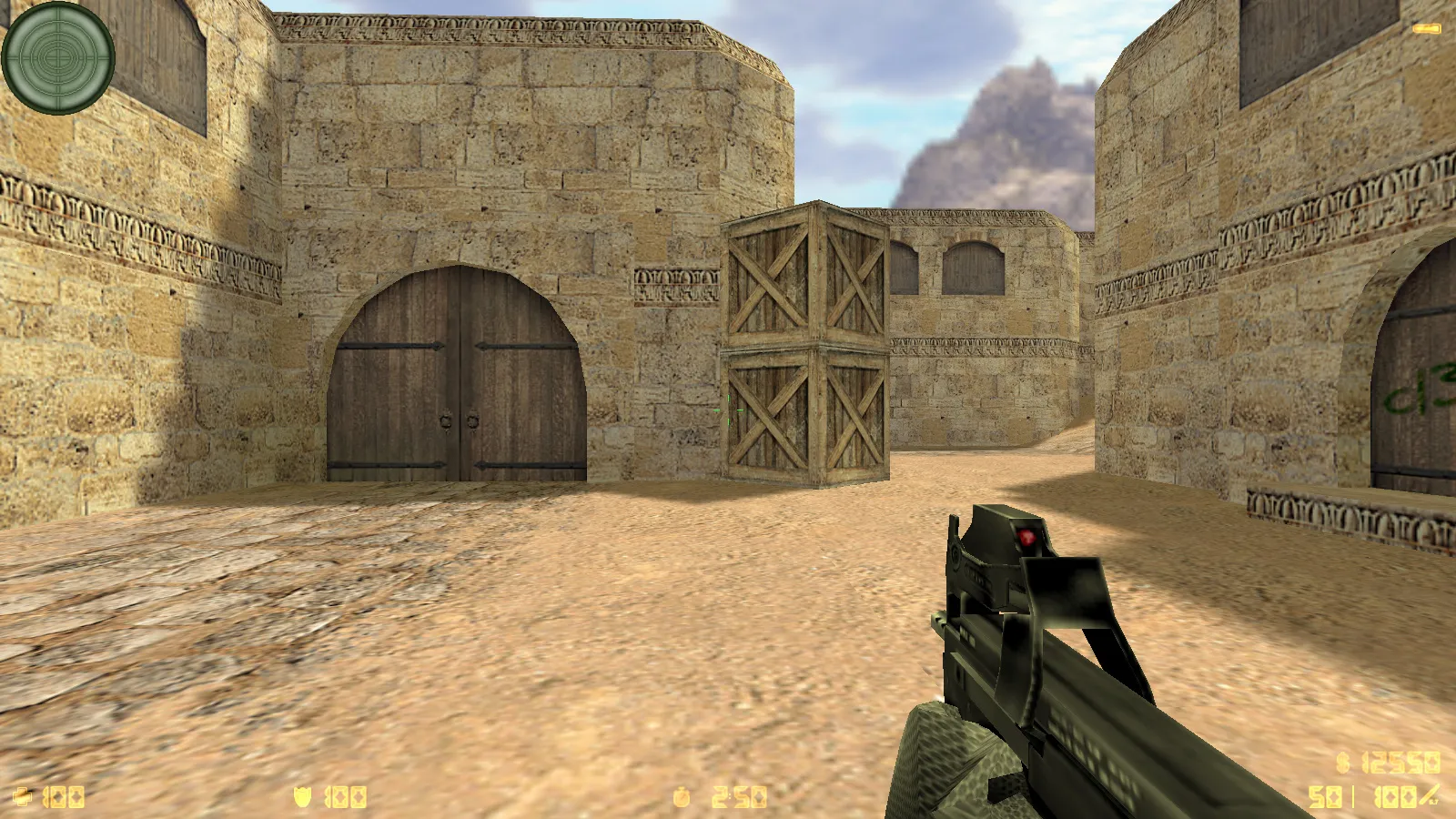 Скриншот  CS 1.6 Legends 2019: сборка 2019 с улучшенными моделями оружия, звуками, радаром и оптимизированным конфигом