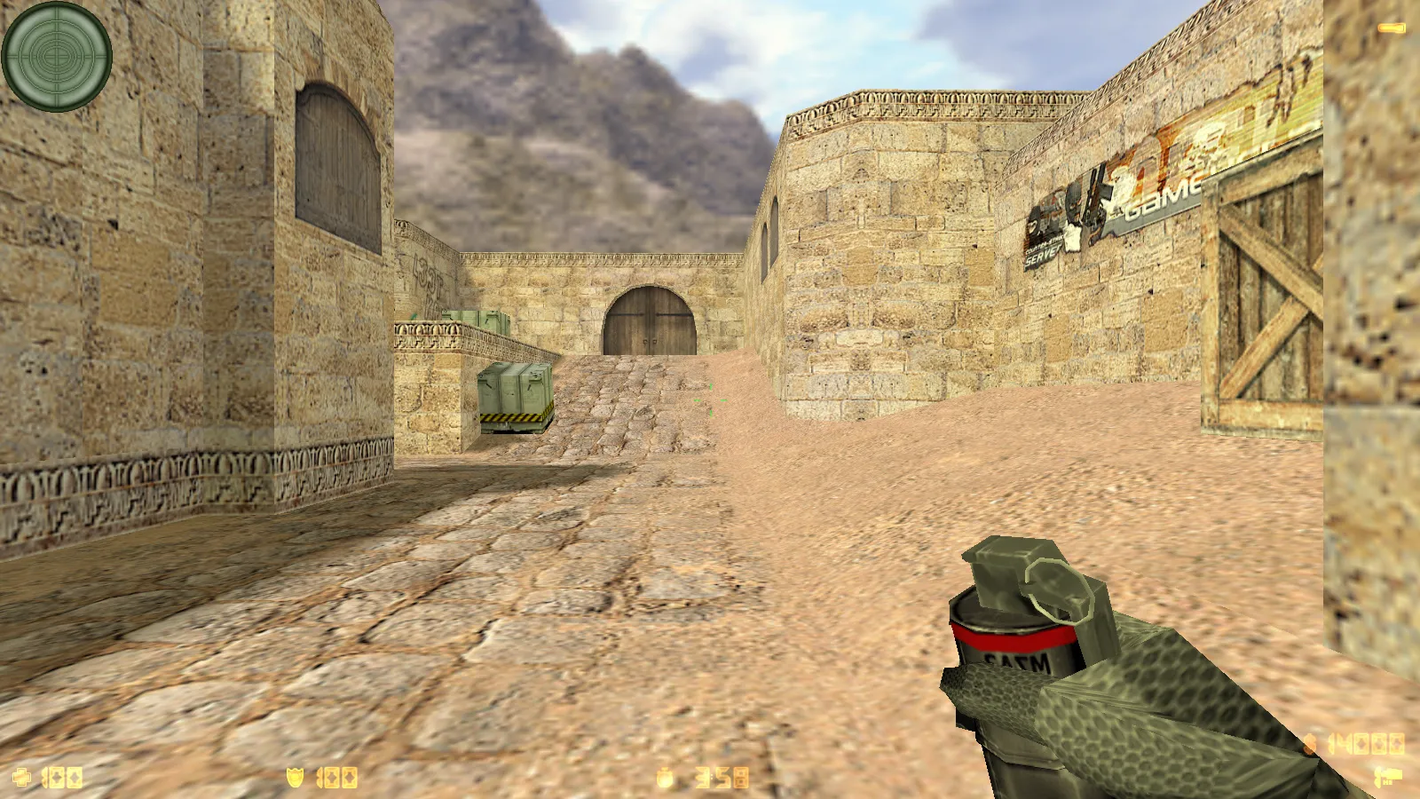 Скриншот  CS 1.6 Legends 2019: сборка 2019 с улучшенными моделями оружия, звуками, радаром и оптимизированным конфигом