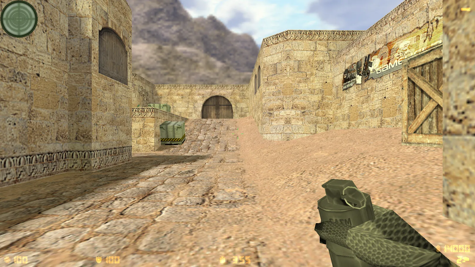 Скриншот  CS 1.6 Legends 2019: сборка 2019 с улучшенными моделями оружия, звуками, радаром и оптимизированным конфигом