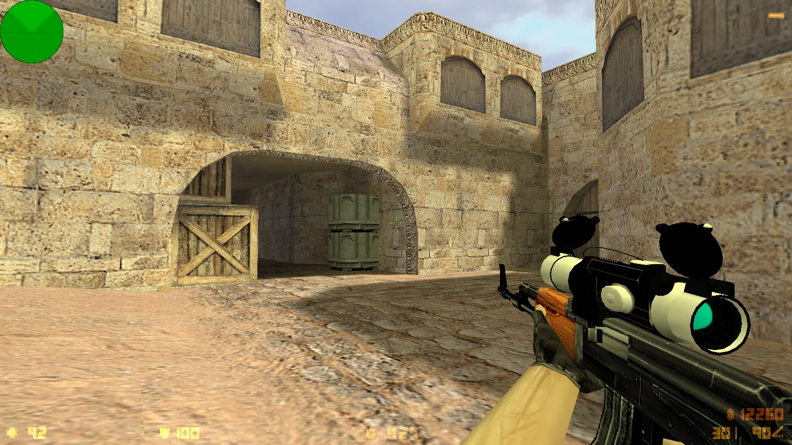 Скриншот CS 1.6 от LeJkee Show: блогерская сборка с белым меню, моделями оружия и оптимизированным конфигом