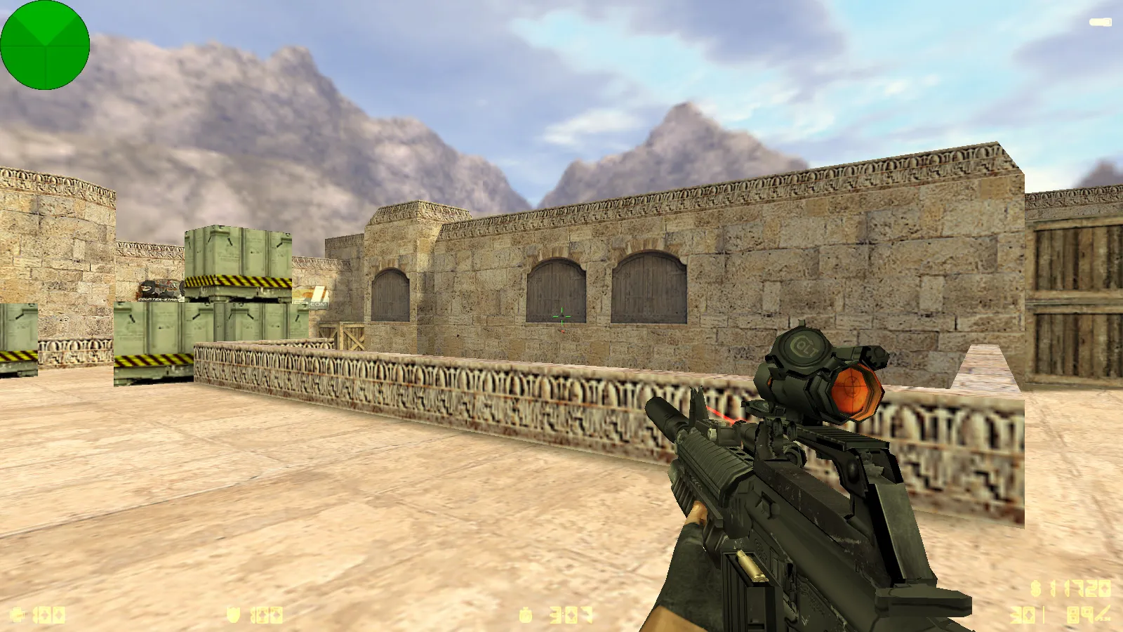 Скриншот CS 1.6 от LeJkee Show: блогерская сборка с белым меню, моделями оружия и оптимизированным конфигом