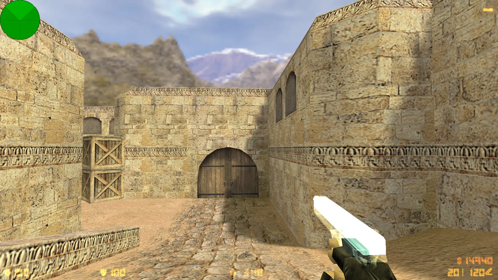 Скриншот  CS 1.6 от LeJkee Show: блогерская сборка с белым меню, моделями оружия и оптимизированным конфигом