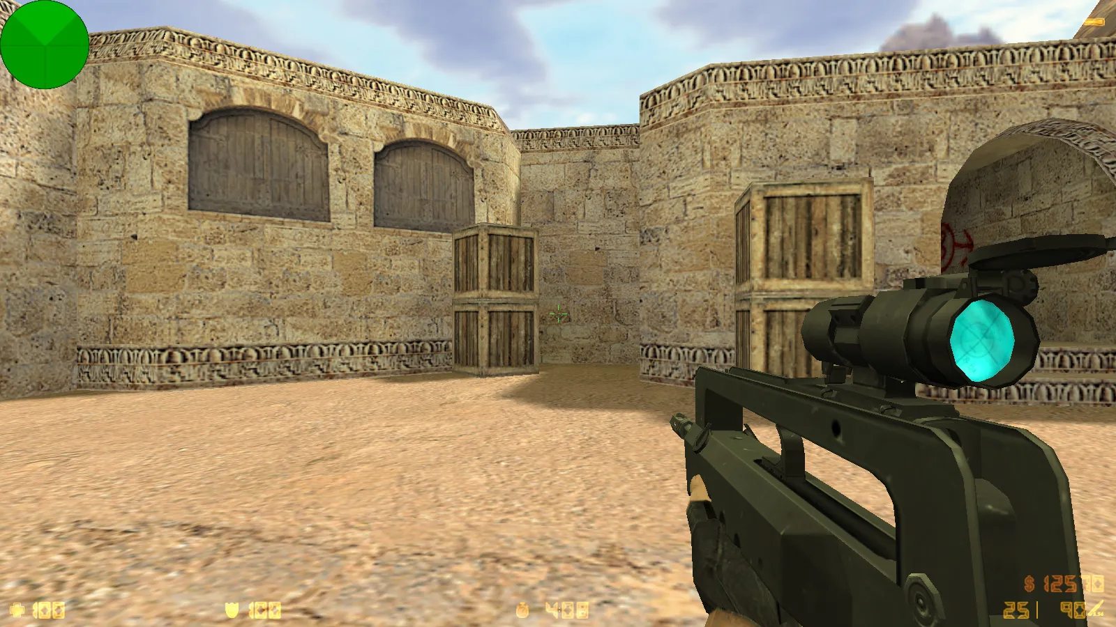 Скриншот  CS 1.6 от LeJkee Show: блогерская сборка с белым меню, моделями оружия и оптимизированным конфигом