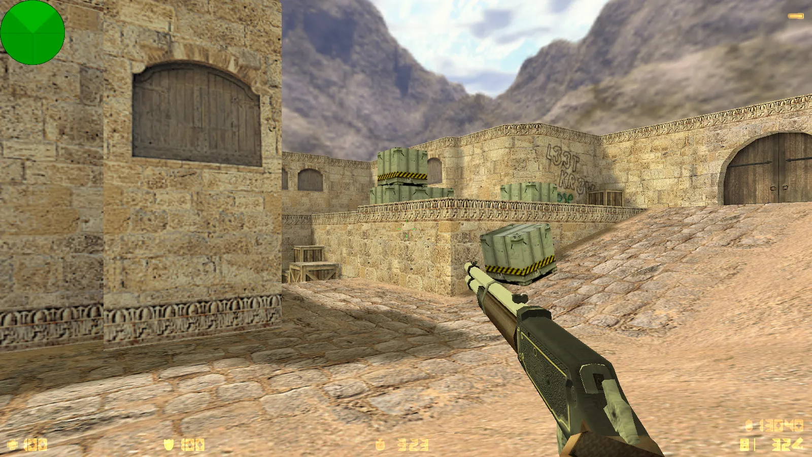 Скриншот  CS 1.6 от LeJkee Show: блогерская сборка с белым меню, моделями оружия и оптимизированным конфигом