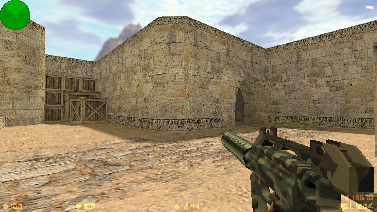 Скриншот  CS 1.6 от LeJkee Show: блогерская сборка с белым меню, моделями оружия и оптимизированным конфигом