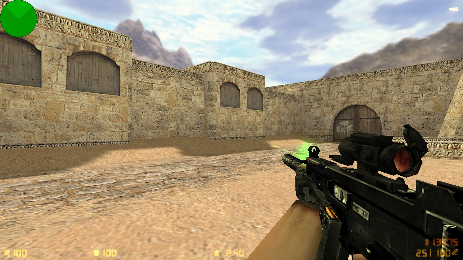 Скриншот  CS 1.6 от LeJkee Show: блогерская сборка с белым меню, моделями оружия и оптимизированным конфигом