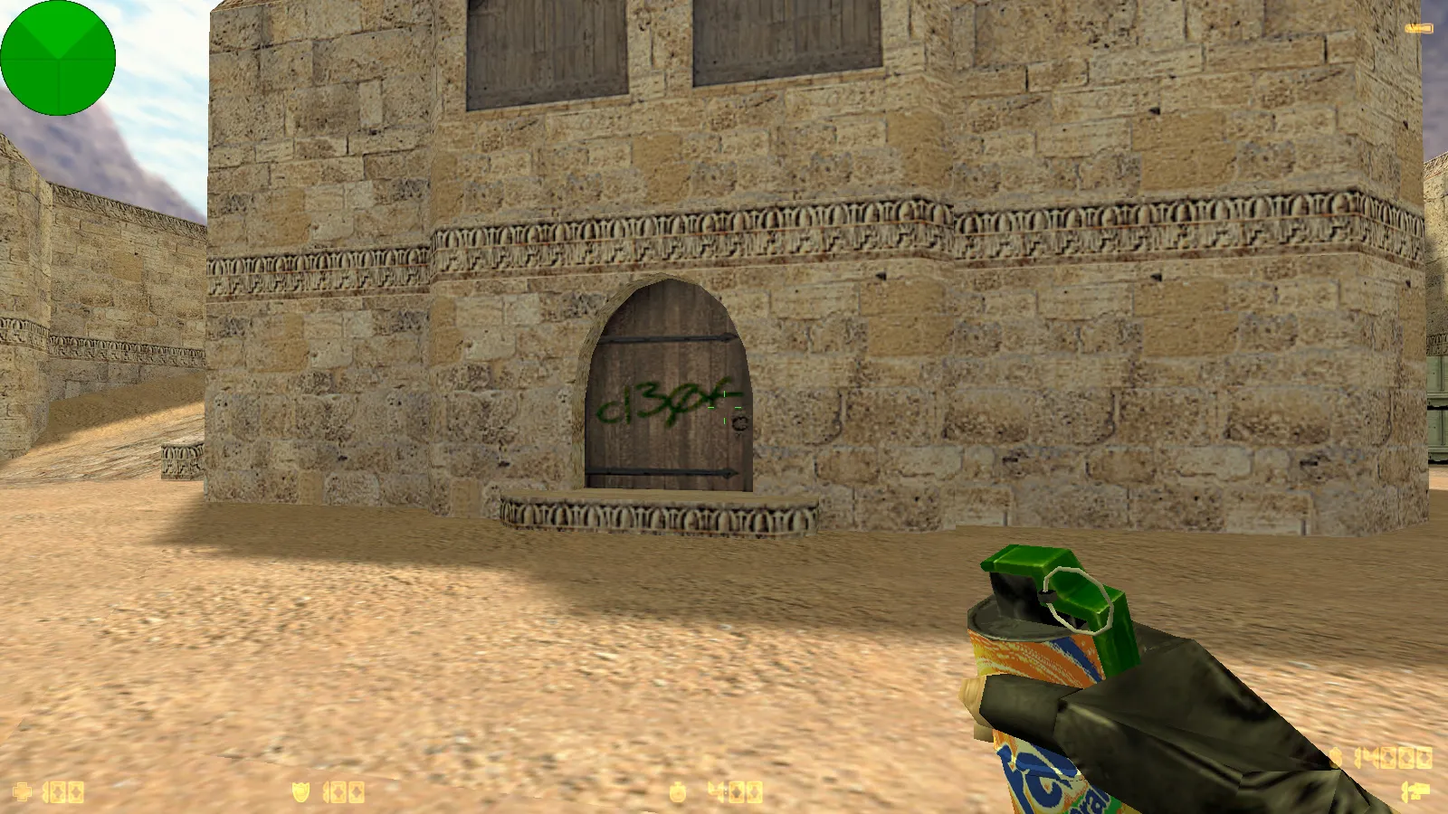 Скриншот  CS 1.6 от LeJkee Show: блогерская сборка с белым меню, моделями оружия и оптимизированным конфигом