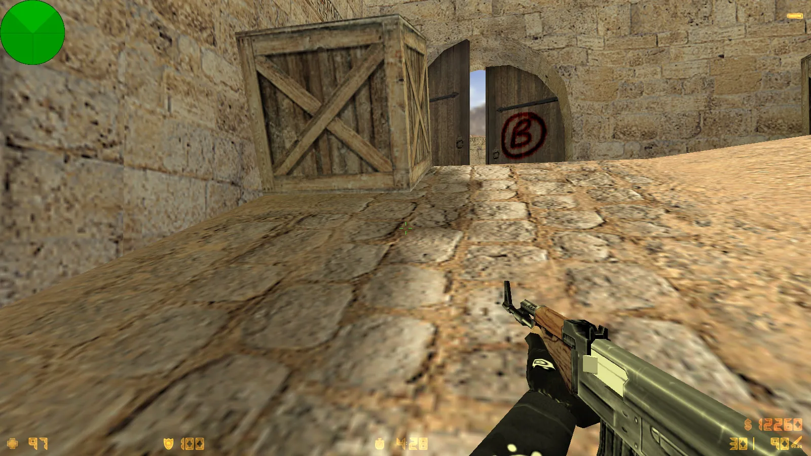 Скриншот CS 1.6 с защитой от dream-x leo: оптимизация, чистый config.cfg, защита от подмены MasterServer и удобные настройки