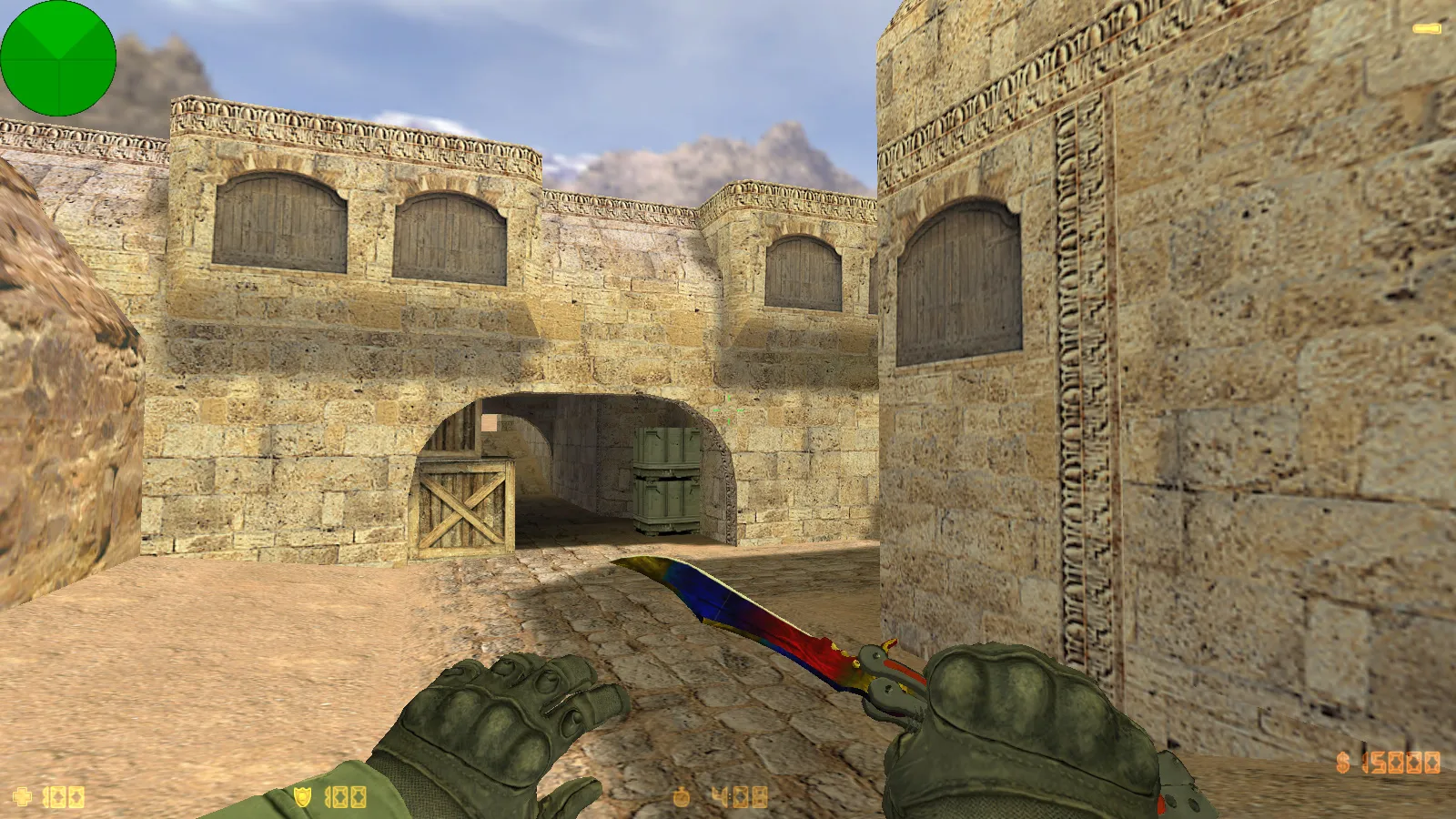 Скриншот CS 1.6 от Лёшки: блогерская сборка с 7 обновками, скины, черное меню, музыка и оптимизированный cfg