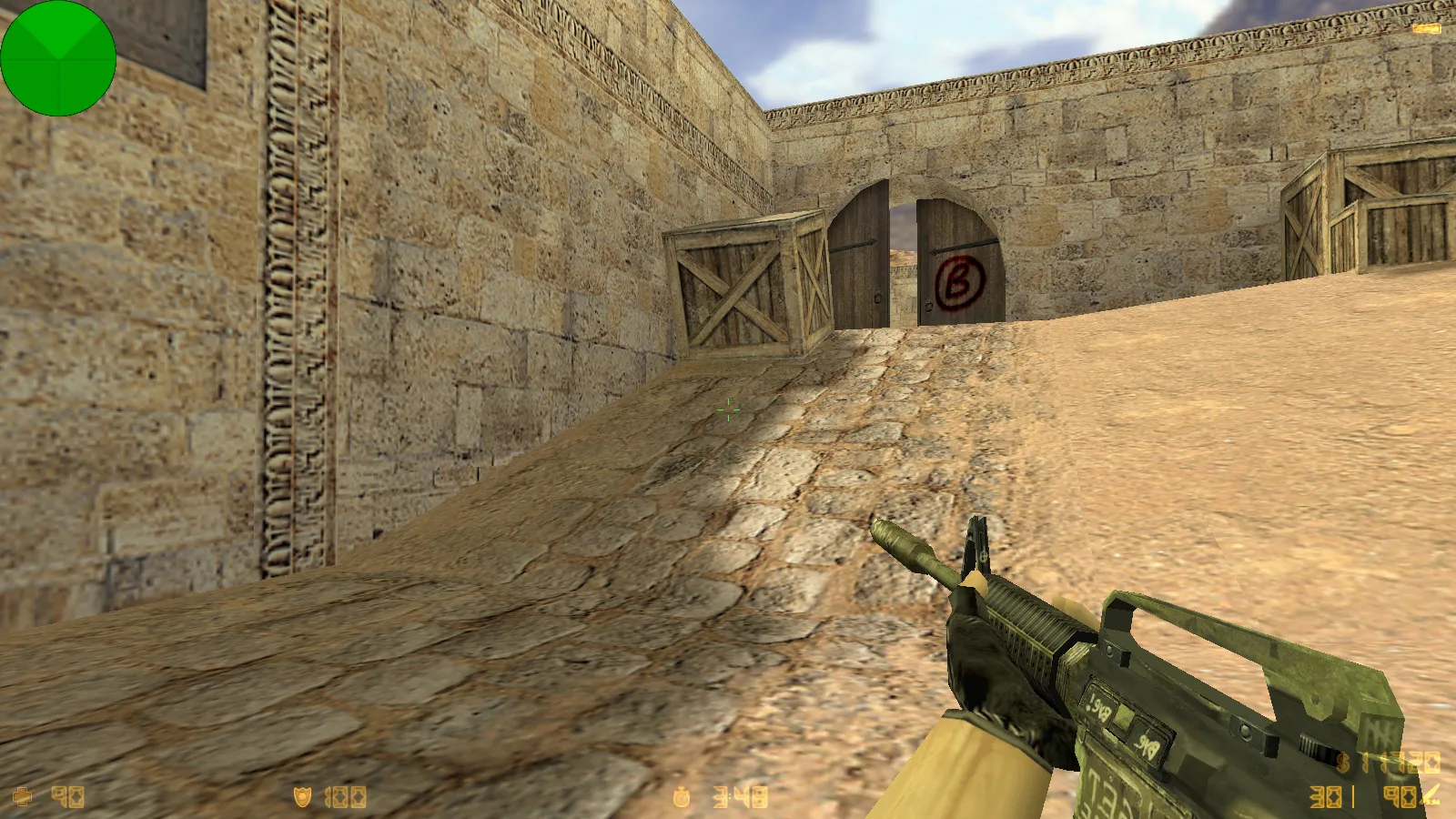 Скриншот CS 1.6 от Лёшки: блогерская сборка с 7 обновками, скины, черное меню, музыка и оптимизированный cfg