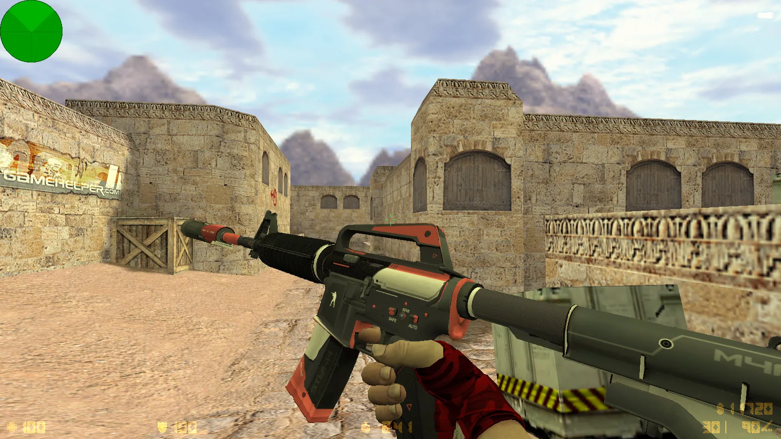 Скриншот CS 1.6 Liberated: тематические моды, 29 скинов, звуки, прицел и оптимизированный конфиг