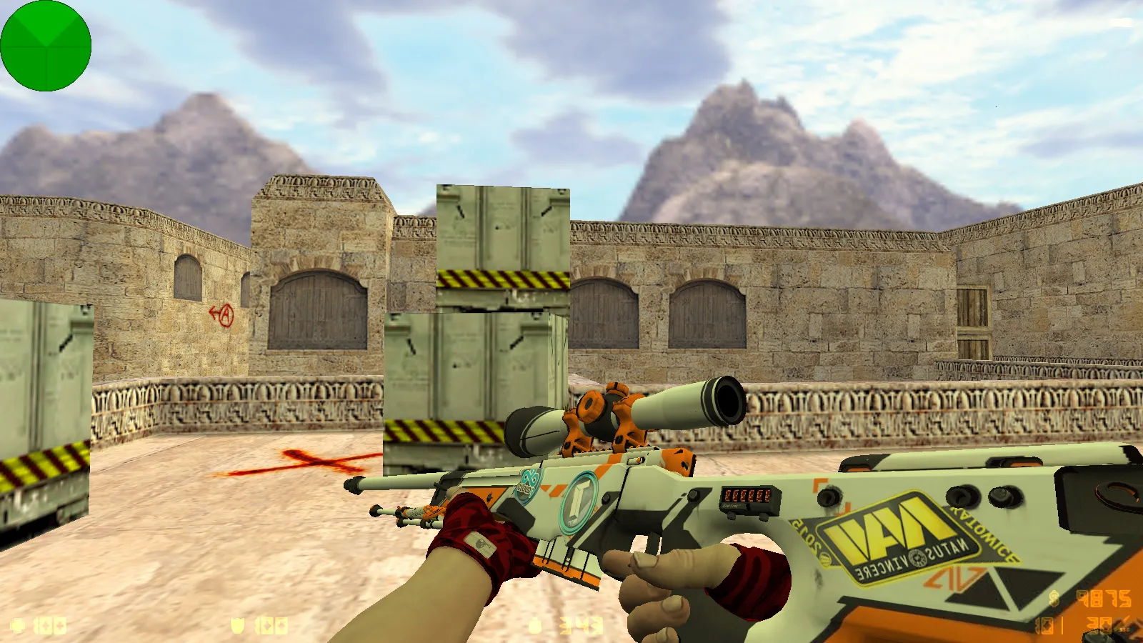 Скриншот  CS 1.6 Liberated: тематические моды, 29 скинов, звуки, прицел и оптимизированный конфиг