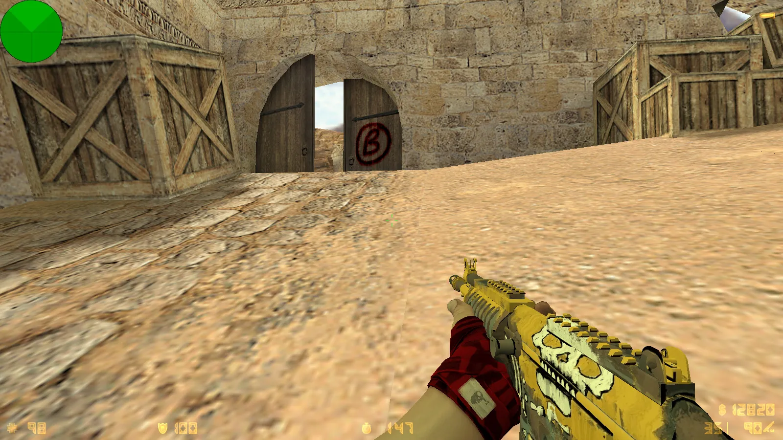 Скриншот  CS 1.6 Liberated: тематические моды, 29 скинов, звуки, прицел и оптимизированный конфиг