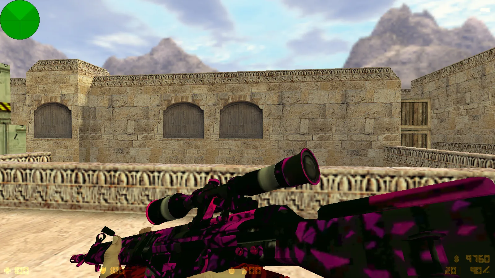 Скриншот  CS 1.6 Liberated: тематические моды, 29 скинов, звуки, прицел и оптимизированный конфиг