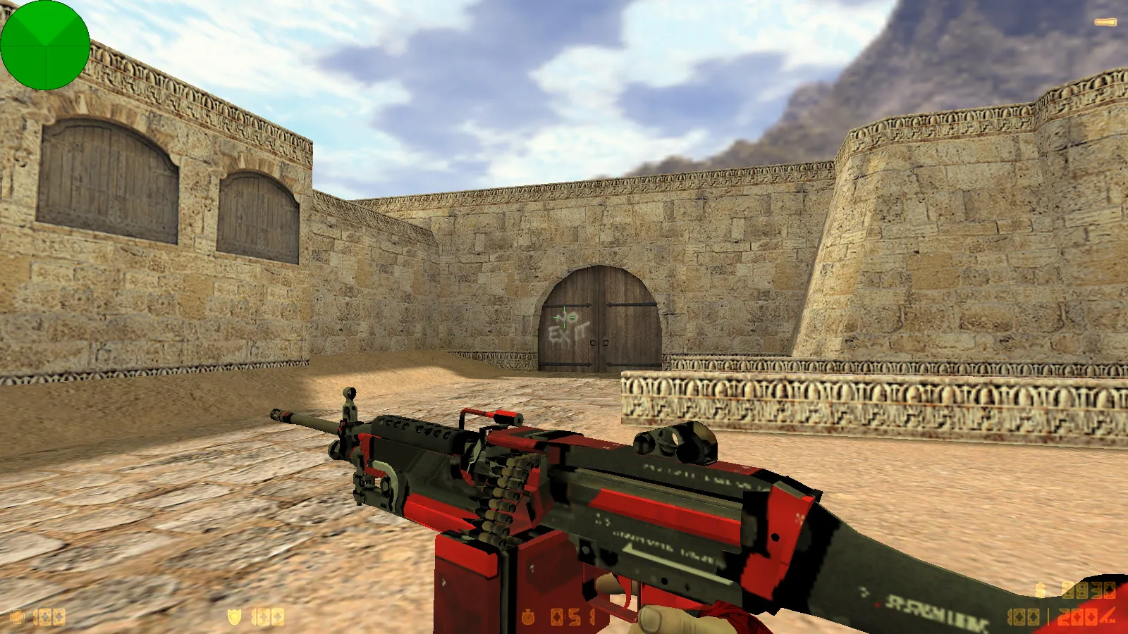 Скриншот  CS 1.6 Liberated: тематические моды, 29 скинов, звуки, прицел и оптимизированный конфиг