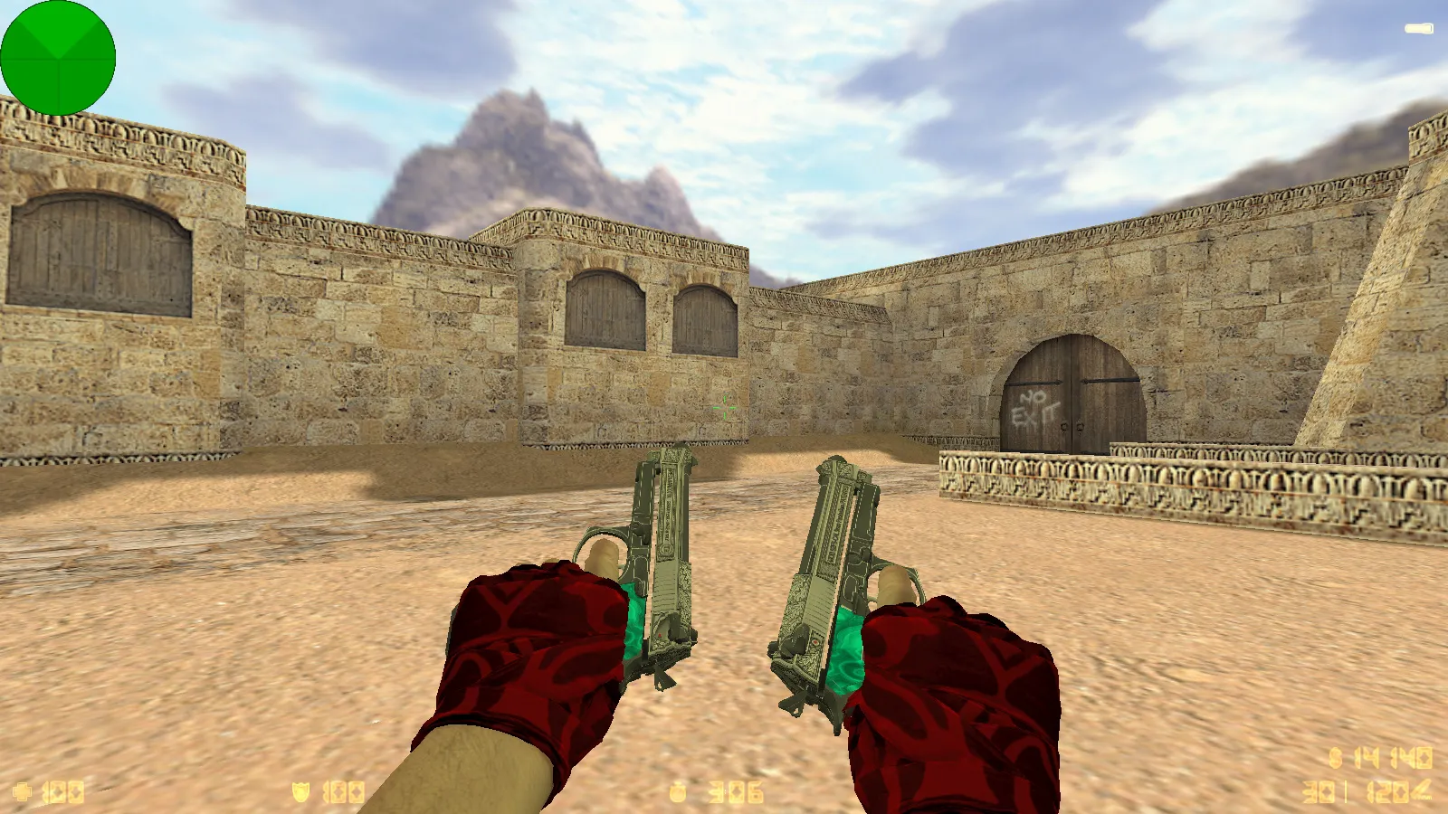 Скриншот  CS 1.6 Liberated: тематические моды, 29 скинов, звуки, прицел и оптимизированный конфиг