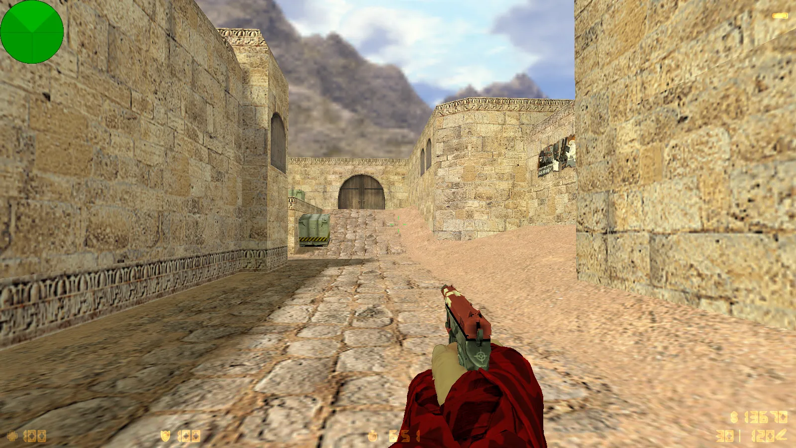 Скриншот  CS 1.6 Liberated: тематические моды, 29 скинов, звуки, прицел и оптимизированный конфиг